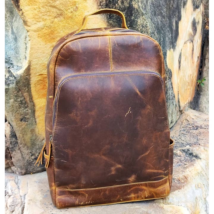 Leather Backpack Rucksack Laptop Daypack School Everyday Bag and other Purchase Wholesale heldenmut rucksack. Free Returns & Net 60 Terms on Faire trending on Faire.