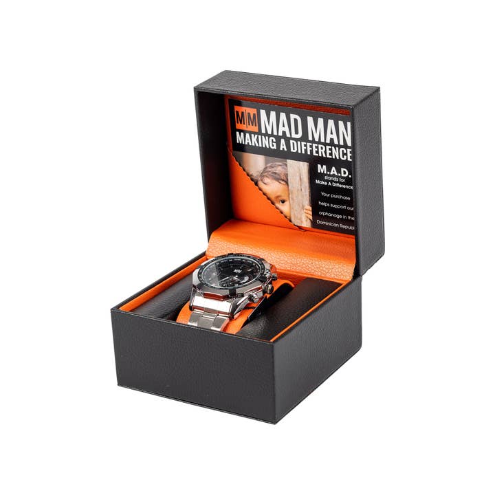 Mad Man - Wholesale Wrist Watch - Men's - Metal Links Watch