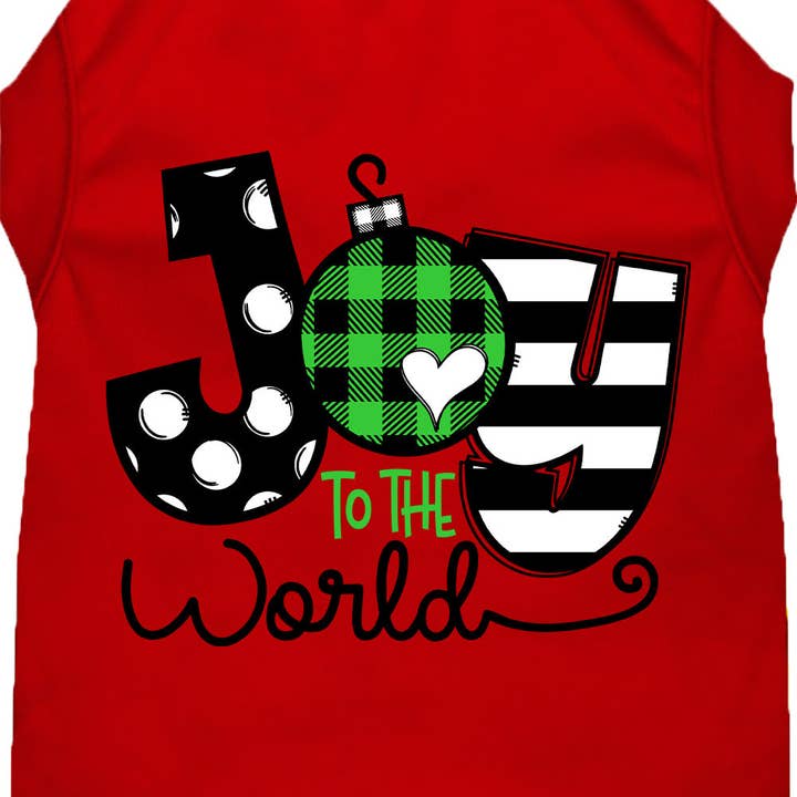 Joy to the World Pet Shirt voor wholesale door As You Wish Apparel