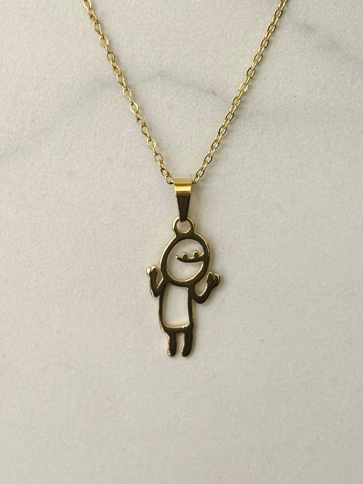 Chico Stainless Steel Necklace for wholesale by Cassette Barcelona