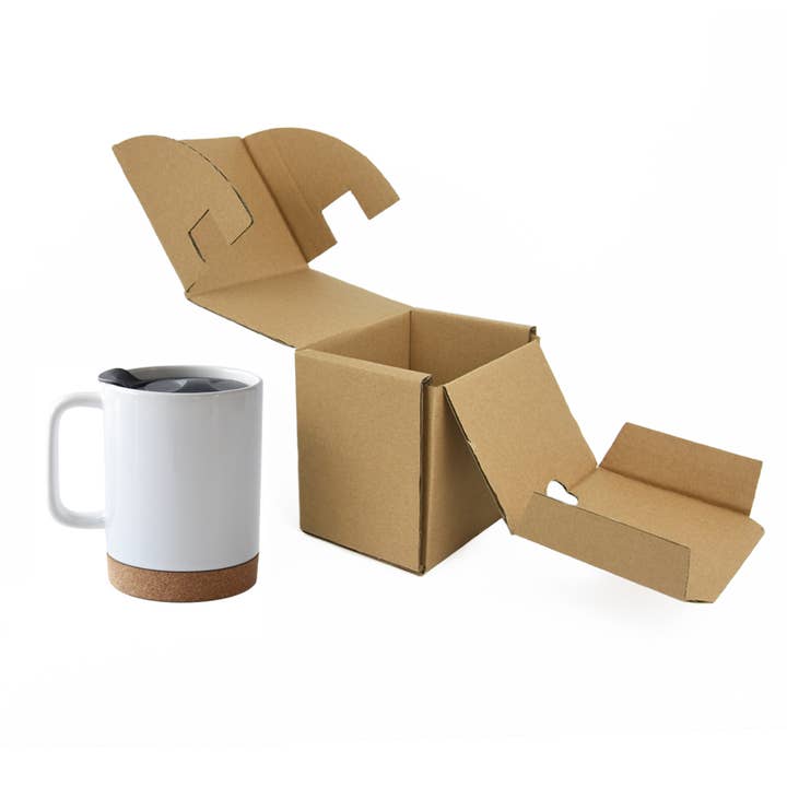 ARTONUSA - Wholesale Coffee Mug - 14 OZ Sublimation Mugs with Cork base and Splash proof lid