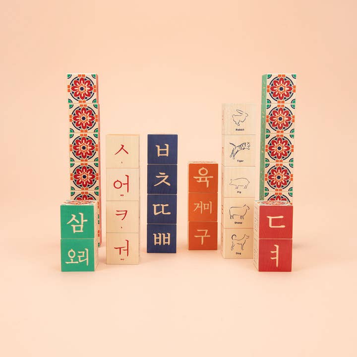Uncle Goose - Wholesale Blocks - Kids Baby - Uncle Goose Korean Blocks