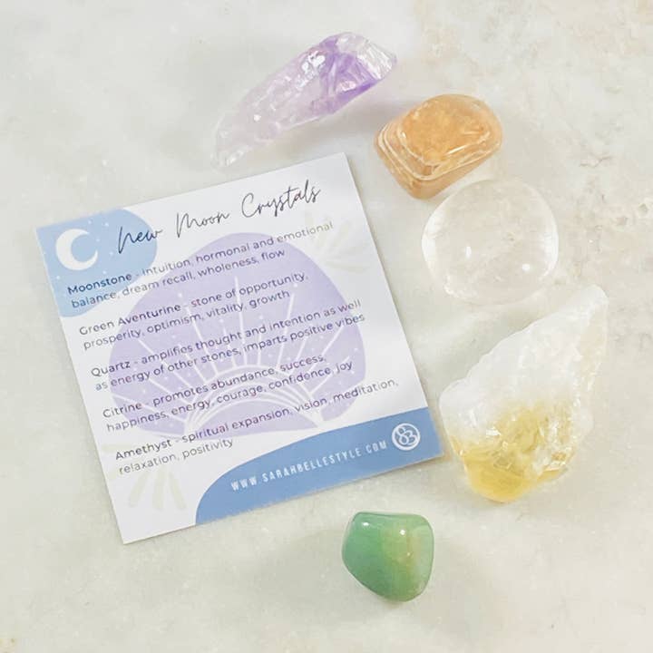 Sarah Belle - Wholesale Spiritual stone/crystal - New Moon Crystals
