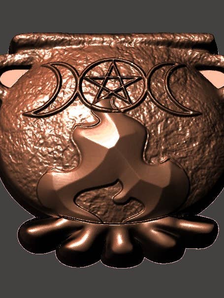 Cauldron Bath Bomb Mould for wholesale by BBHP Moulds