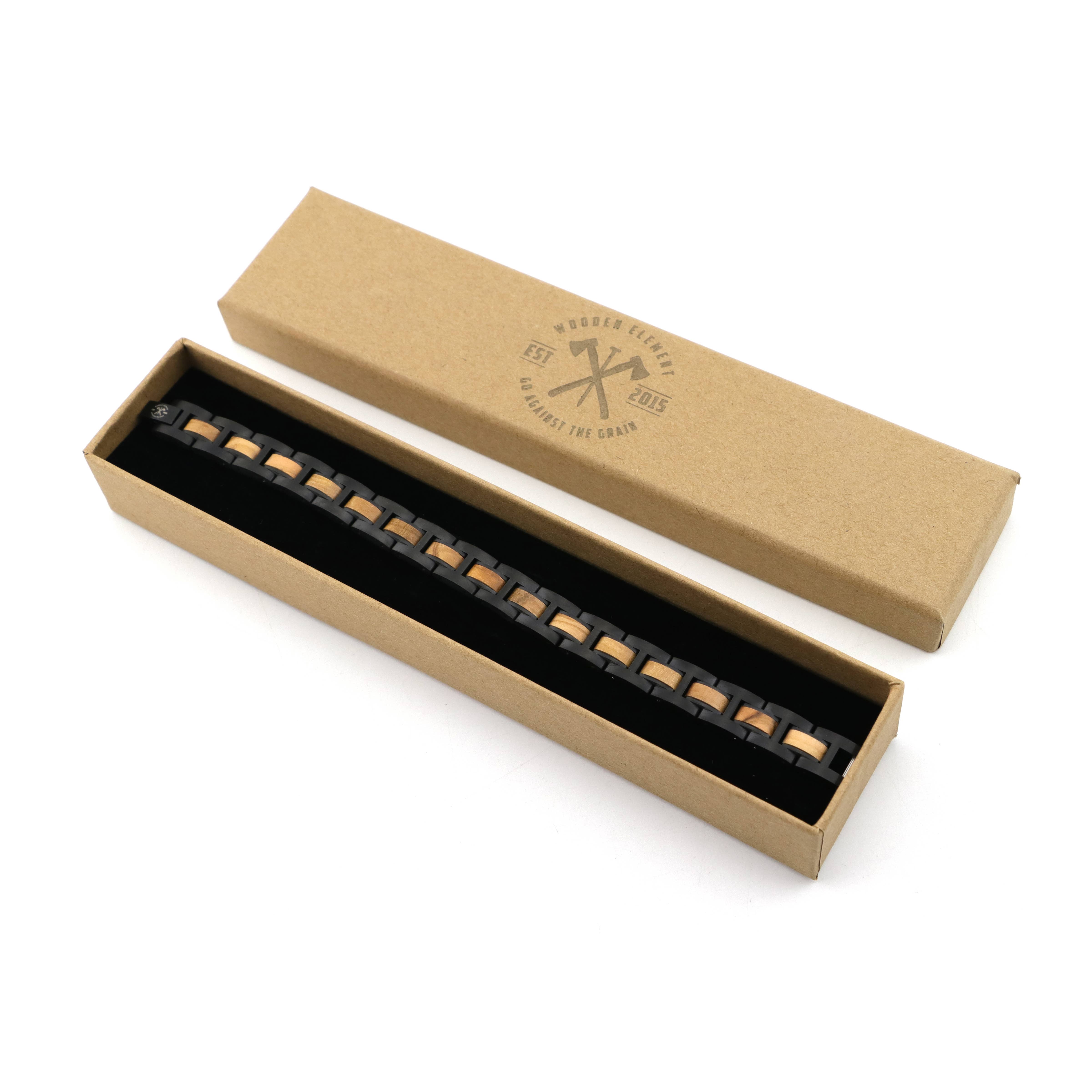 Wooden Element - Wholesale Watch Band/Strap - Women's - Mykonos- Wood & Metal Bracelet5