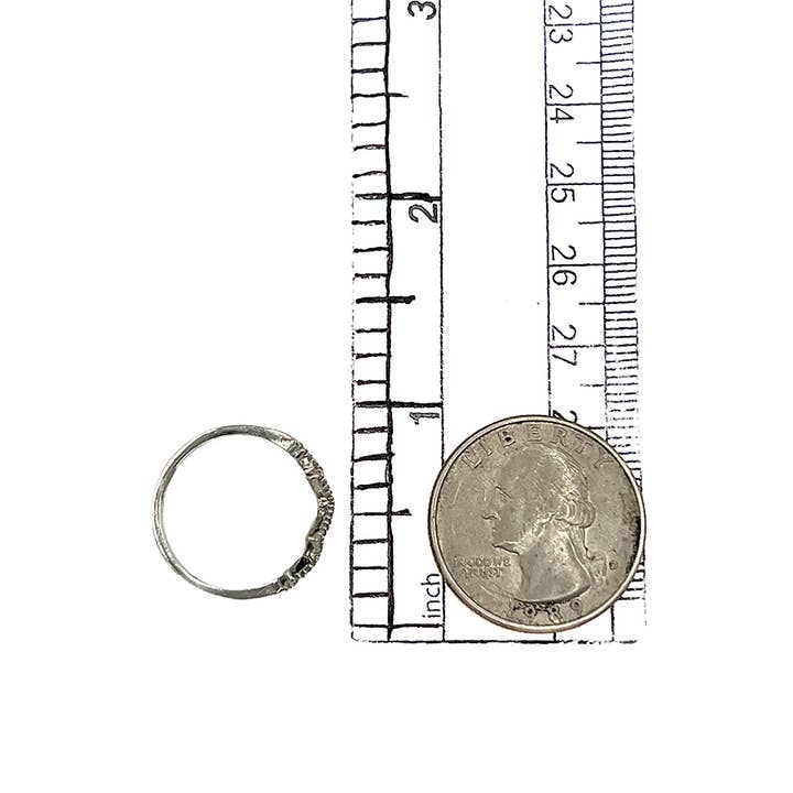 RH Pulse Gem Pave Mid Ring for wholesale on Faire2