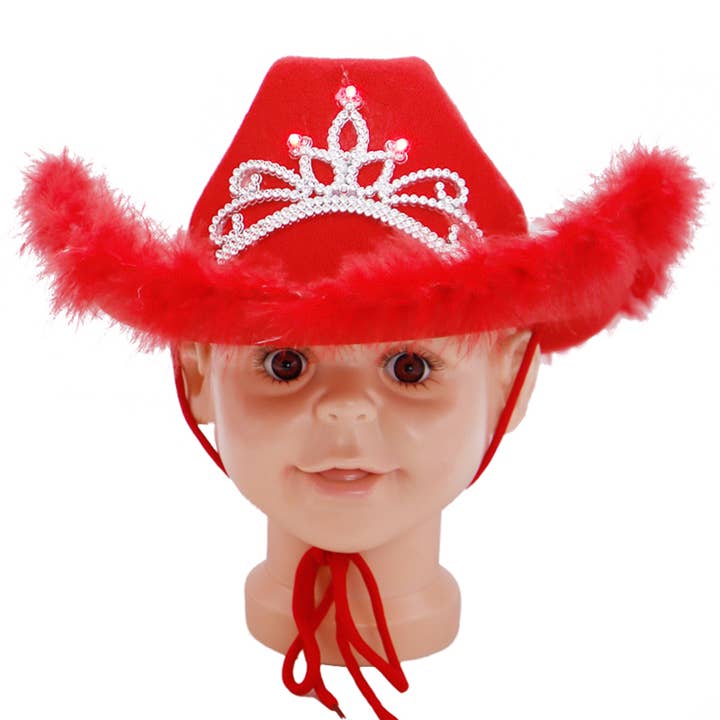 Cap Zone - Wholesale Cowboy Hat - Kids - Princess LED Light-Up Kids Cowboy Hat1