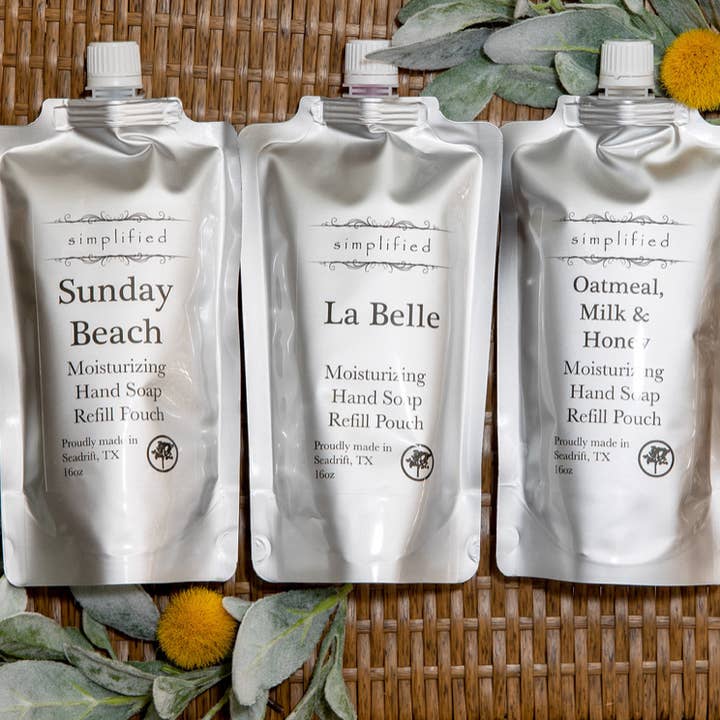 Simplified Soap - Wholesale Hand Soap/Wash - 17oz Hand Soap Refill Bag