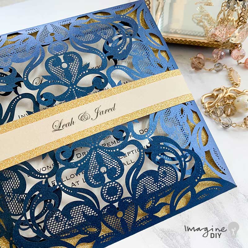 Imaginediy – wholesale Hantverkstillbehör – Glitter Papper Guld1