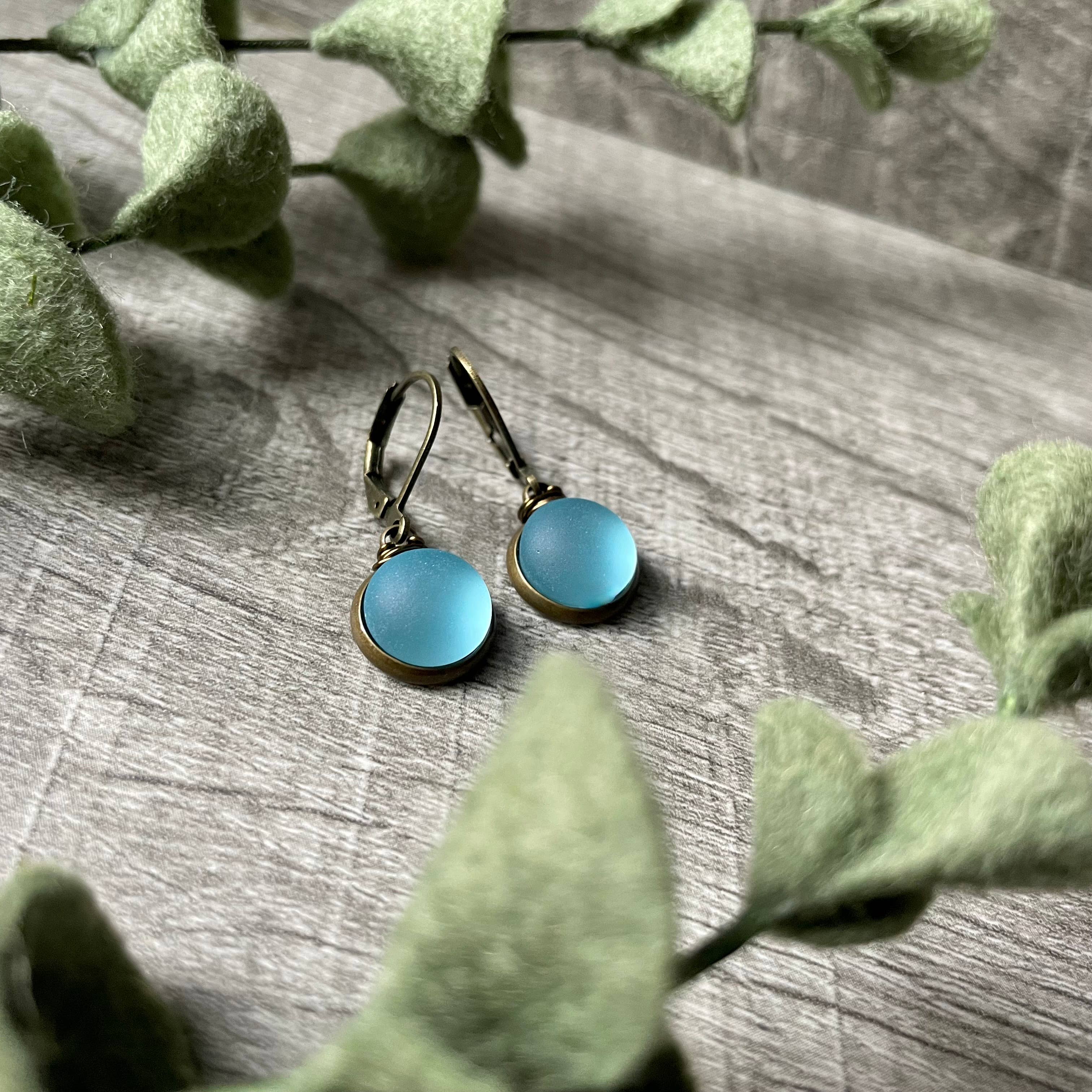 Spirit Glassworks - Wholesale Dangle Earrings - Dangle Earring Antique Brass9