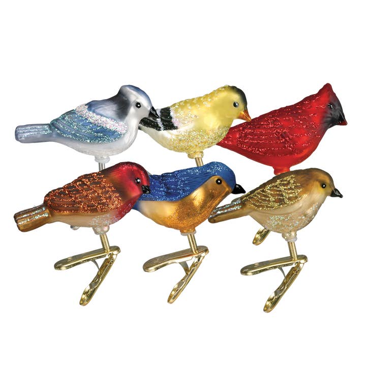 Old World Christmas - Wholesale Ornament Set - Assorted Mini Songbirds Ornament1