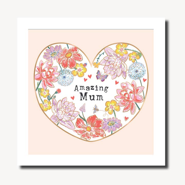 Mother's Day Rawson Heart | Mother's Day | Blank inside for wholesale by Marina B