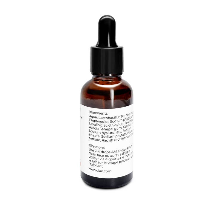 Olae Made in France - Wholesale Facial serum/concentrate - Hydrating serum 2% Postbiotic + Polyglutamic acid + HA2