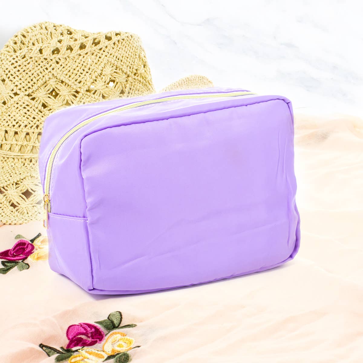 Suzie Q USA - Wholesale Makeup/Cosmetic Bag - X Large Colored Cosmetic Nylon Bag4