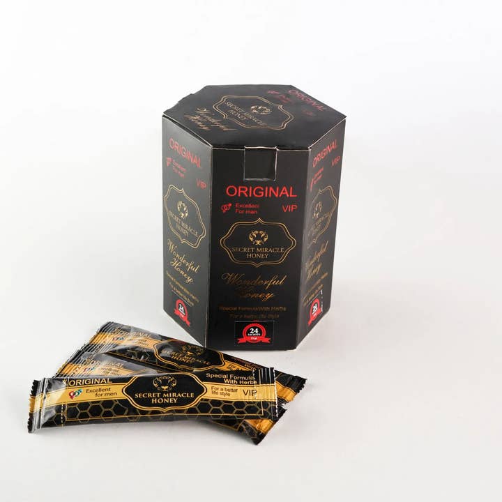Herbal Honey - Wholesale Honey - VIP SECRET MIRACLE HONEY 24CT