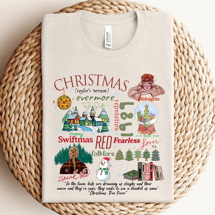 Willow Poppy - Wholesale T-Shirt (Graphic) - Women's - Christmas Version Graphic Tee1