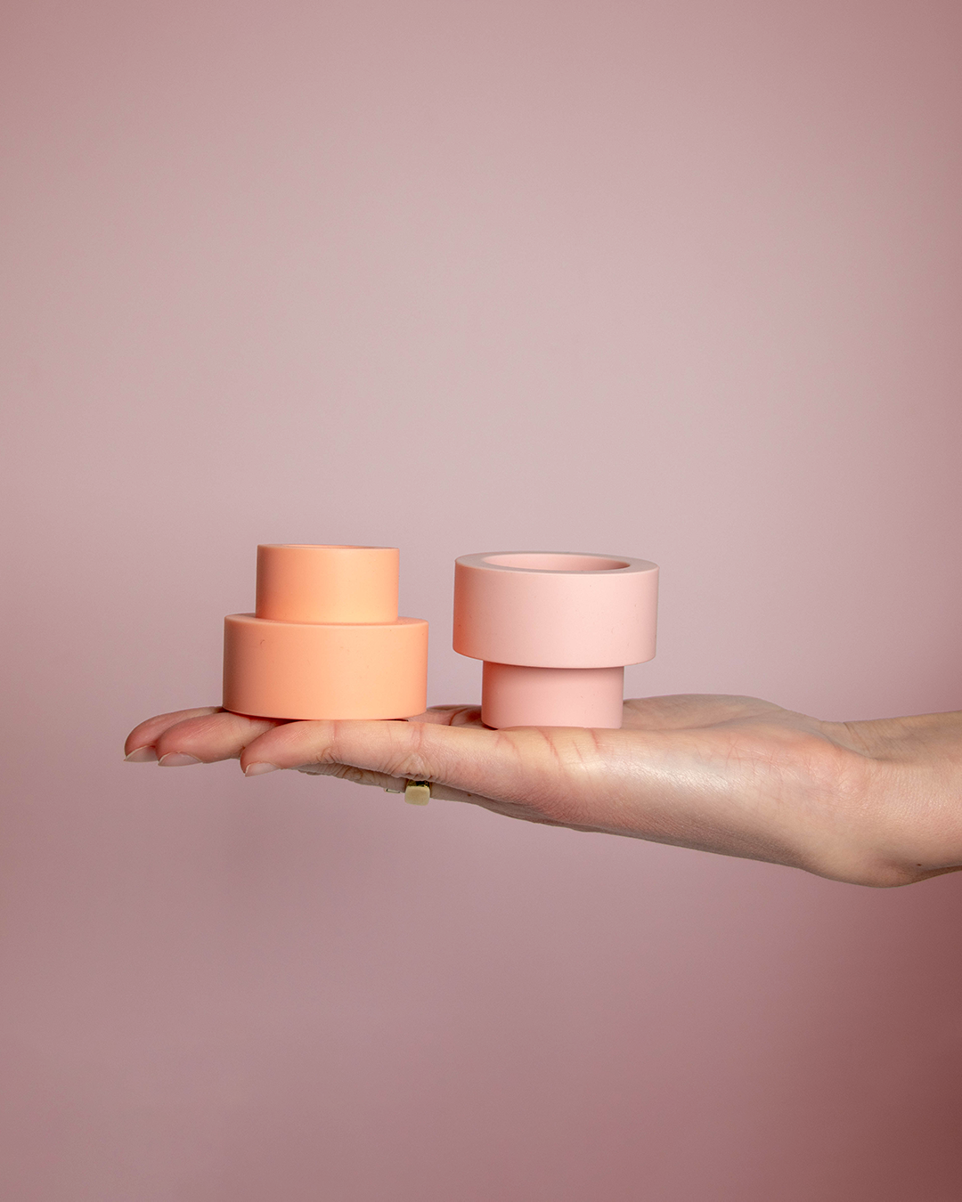 porter green | style + sustainability - Wholesale Candle Holder - Peach + Petal |Flipp Sml| Silicone Unbreakable Candle Holder10