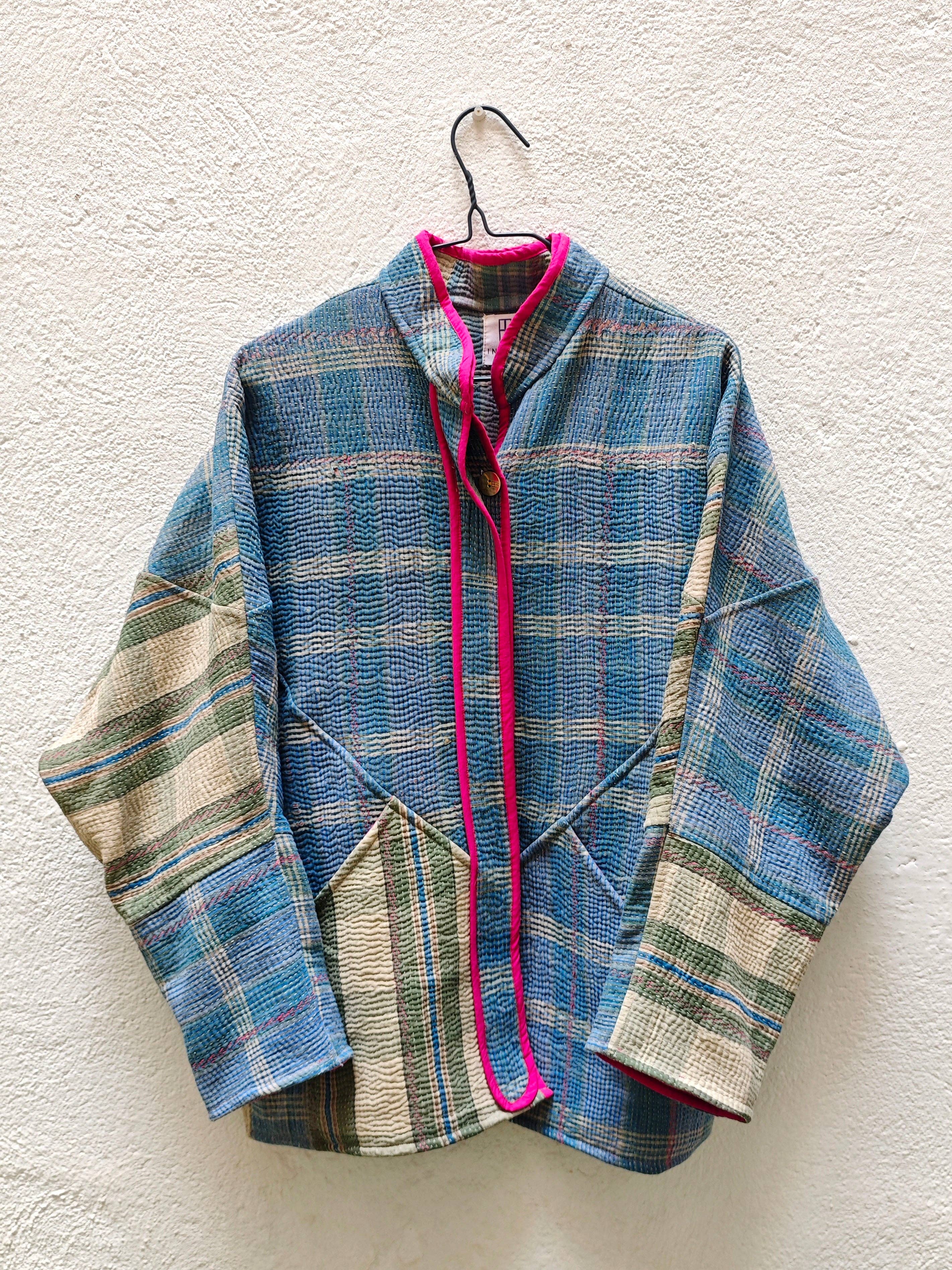 Indigo Collection - Wholesale Jacket - Women's - VINTAGE KANTHA JACKETS20
