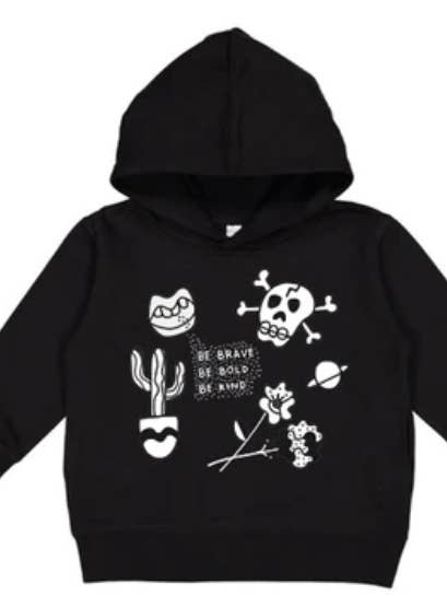 Be Brave Hoodie by Jess Koala for wholesale by The New Class