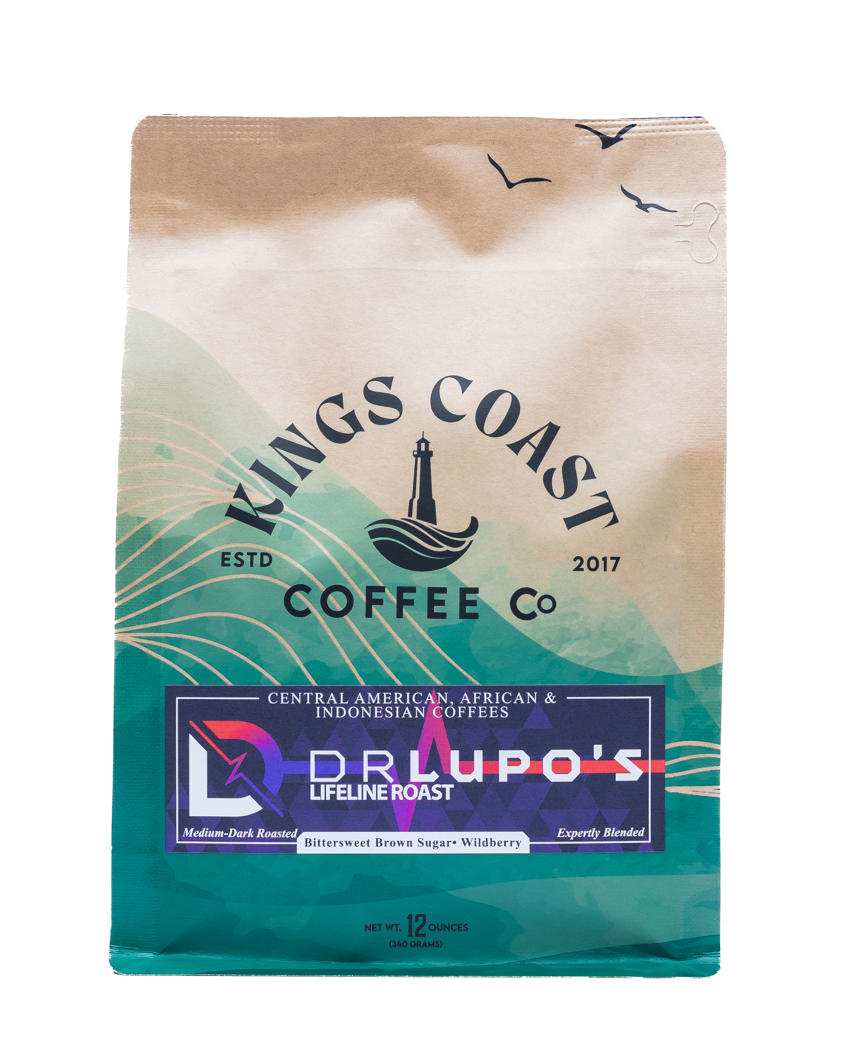 KINGS COAST COFFEE COMPANY - Wholesale Coffee Beans - DRLUPO'S LIFELINE ROAST0