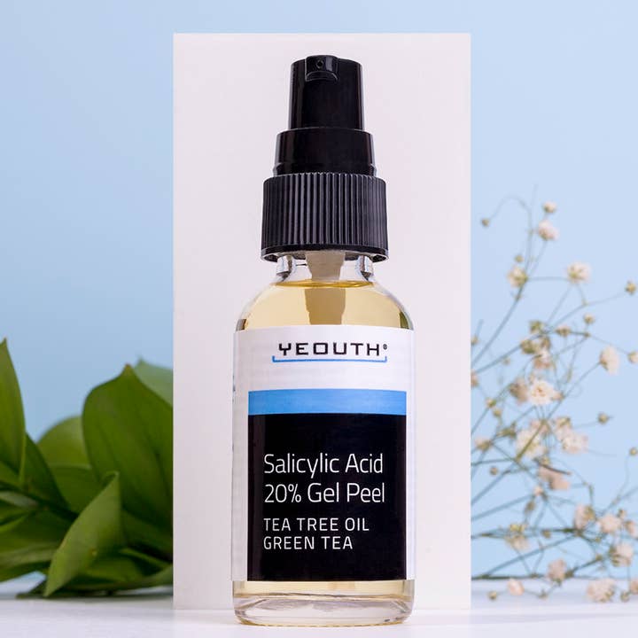 YEOUTH Salicylic Acid Gel Peel 20% with Green Tea 1oz for wholesale by yeouthskincare