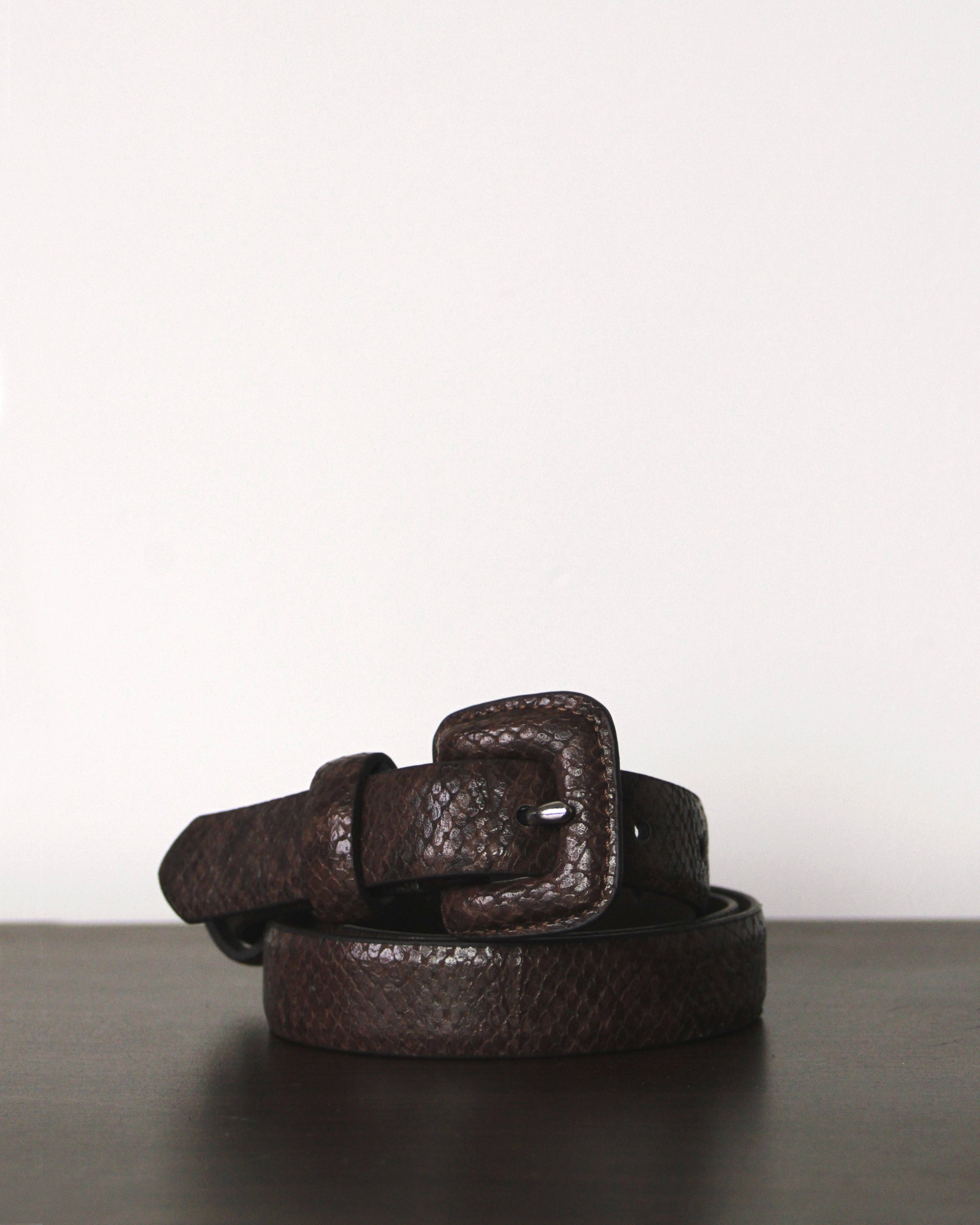 Eastern Counties Leather – wholesale Belt – Women's – NLB03 Mocc Snake Print Belt3