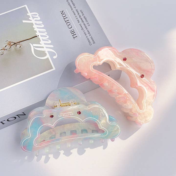 SoapElenGlen - Wholesale Hair Clip - Women's - Cute Cloud Shaped Hair Claws8