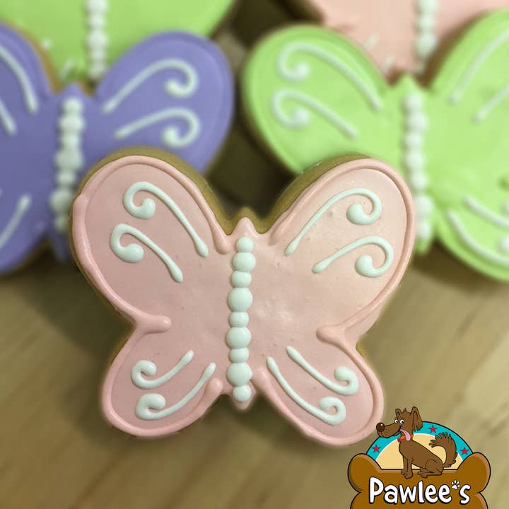 Pawlee’s - Wholesale Pet Treats - Dog - Butterfly Cookie Assorted 4/Pack