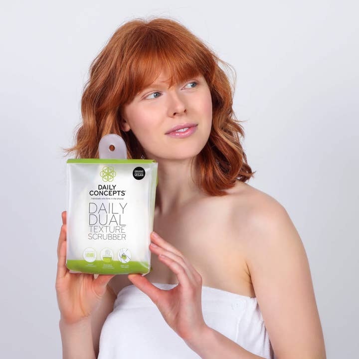 Daily Concepts - Wholesale Bath Pouf/Sponge - Daily Dual Texture Scrubber15