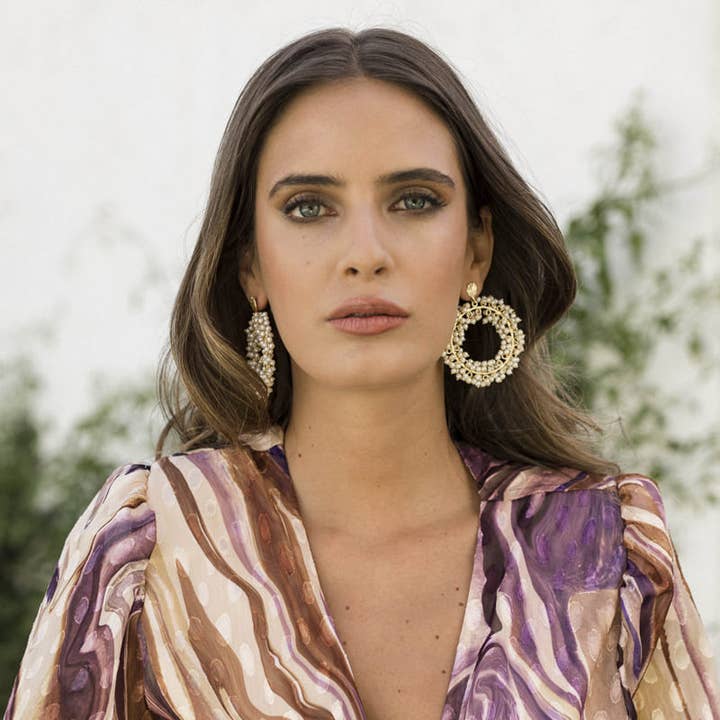 ACUS - Wholesale Dangle Earrings - Eloise Pearl Earrings1