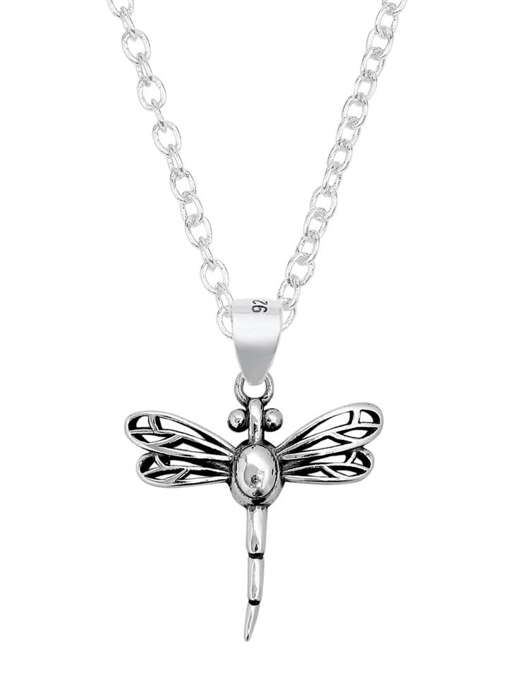 Halskette mit Libellen-Anhänger - SF für den Großhandel von Zoey Simmons