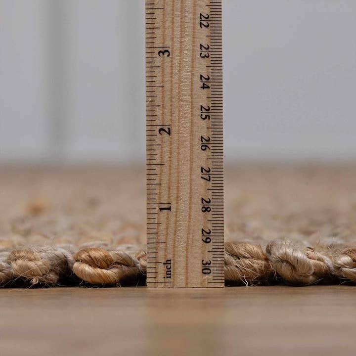 Hauteloom - Wholesale Area Rug - Lonut Checkered Jute Area Rug6