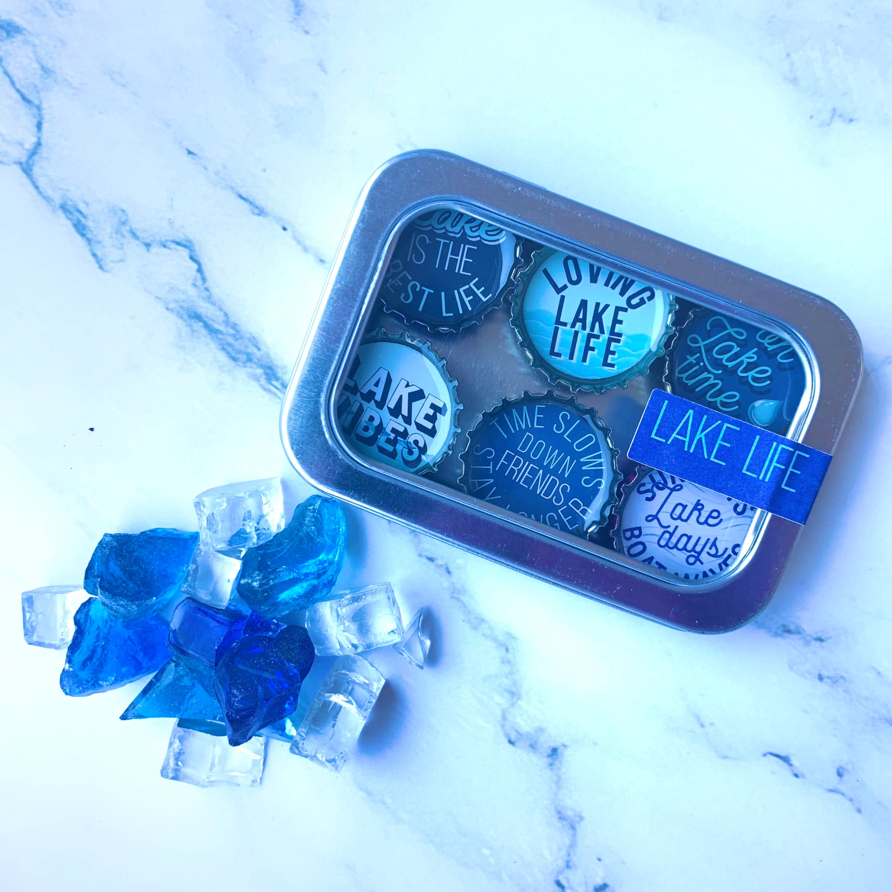 Kate's Magnets - Vente Aimants - Aimants Lake Life - Décor de printemps. Fait main et écologique.5