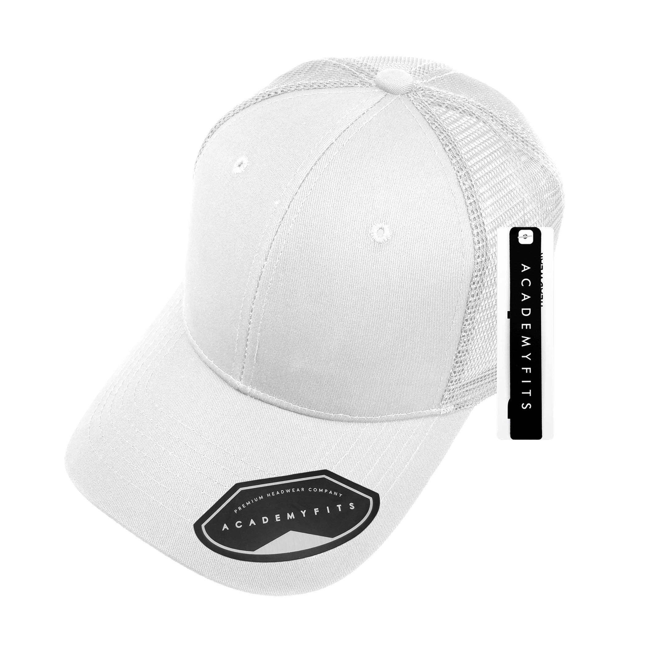 The Park Wholesale – wholesale Trucker hat – Unisex – Academy Fits Cotton Curve Trucker Hat - 20732