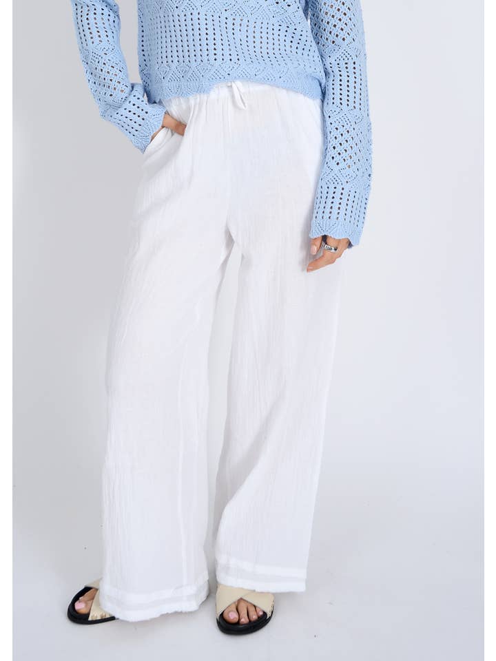 RD Style - Wholesale Pants - Women's - MERRY PULL ON DRAWSTRING PANT - 41W167S