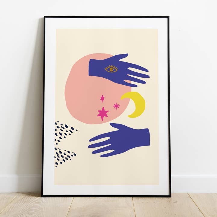 Sisters Art Print voor wholesale door Sei & Ru