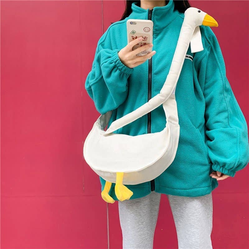 Lily Clothing - Wholesale Crossbody Bag - Women's - Cute fashionable duck-head canvas crossbody bag4
