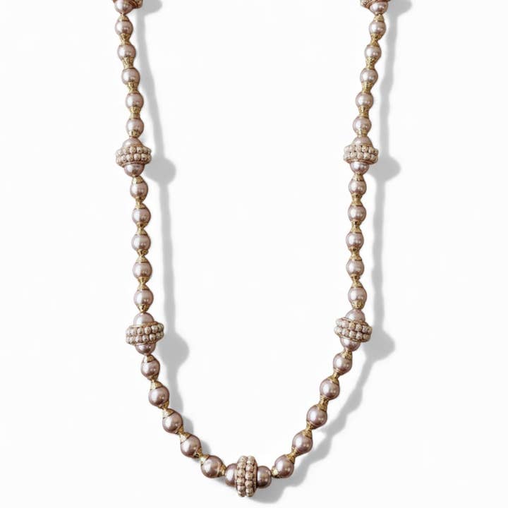 Colar Boho com Pérolas de Sementes | Joalharia Artesanal de Declaração por atacado de Bijoux Envie Statement Jewelry