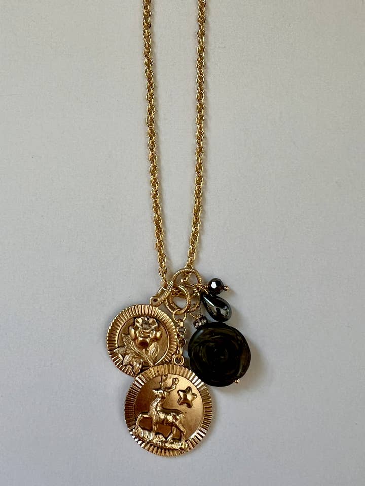 Fawn halskæde for engroshandel hos Sandrine France Studio