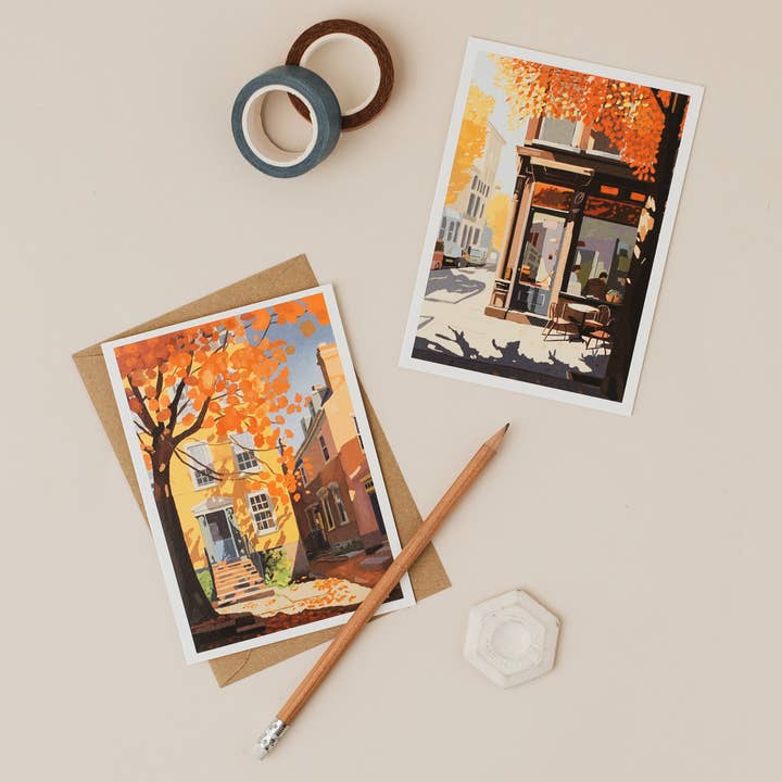 Not at all Jack - Wholesale Everyday Greeting Card - Autumn alley greeting card2