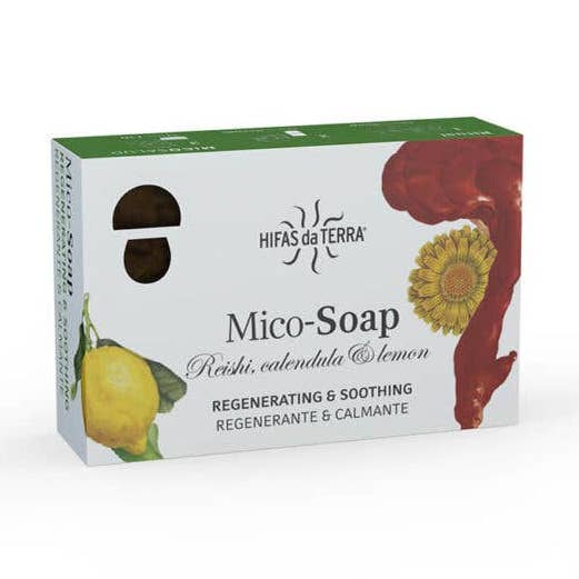 Mico-Soap Naturlig Tvål med Reishi, Ringblomma och Citron för wholesale av Hifas da Terra