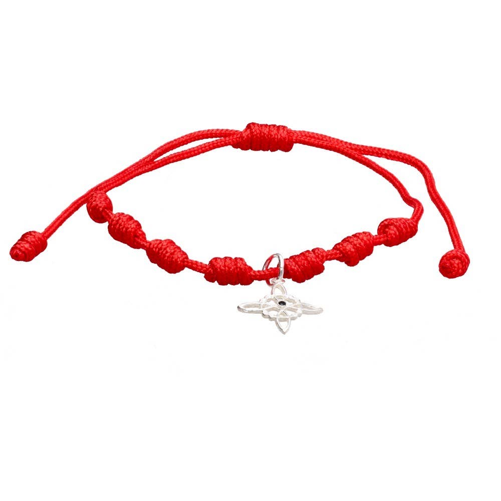 Vives de la Cortada S.L - Wholesale Prayer Beads Bracelet - 7 Knots Protection Bracelet and Small Witch Knot in 925 Sterling Silver1