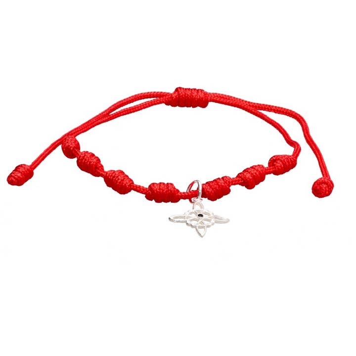 Vives de la Cortada S.L - Wholesale Prayer Beads Bracelet - 7 Knots Protection Bracelet and Small Witch Knot in 925 Sterling Silver1