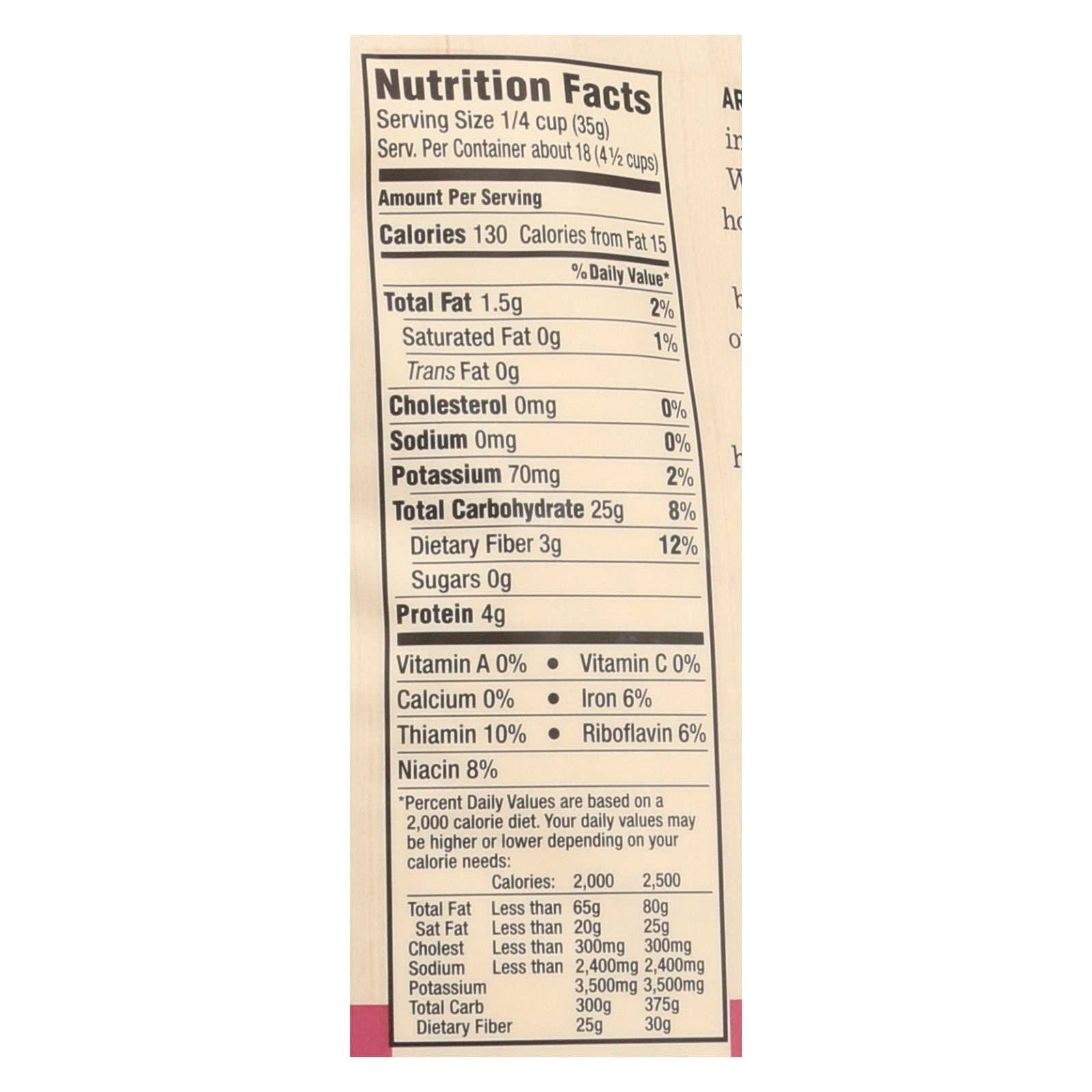 Everyday Supply Co - Wholesale Flour - Arrowhead Mills Organic Gluten-Free Millet Flour 6x23oz1