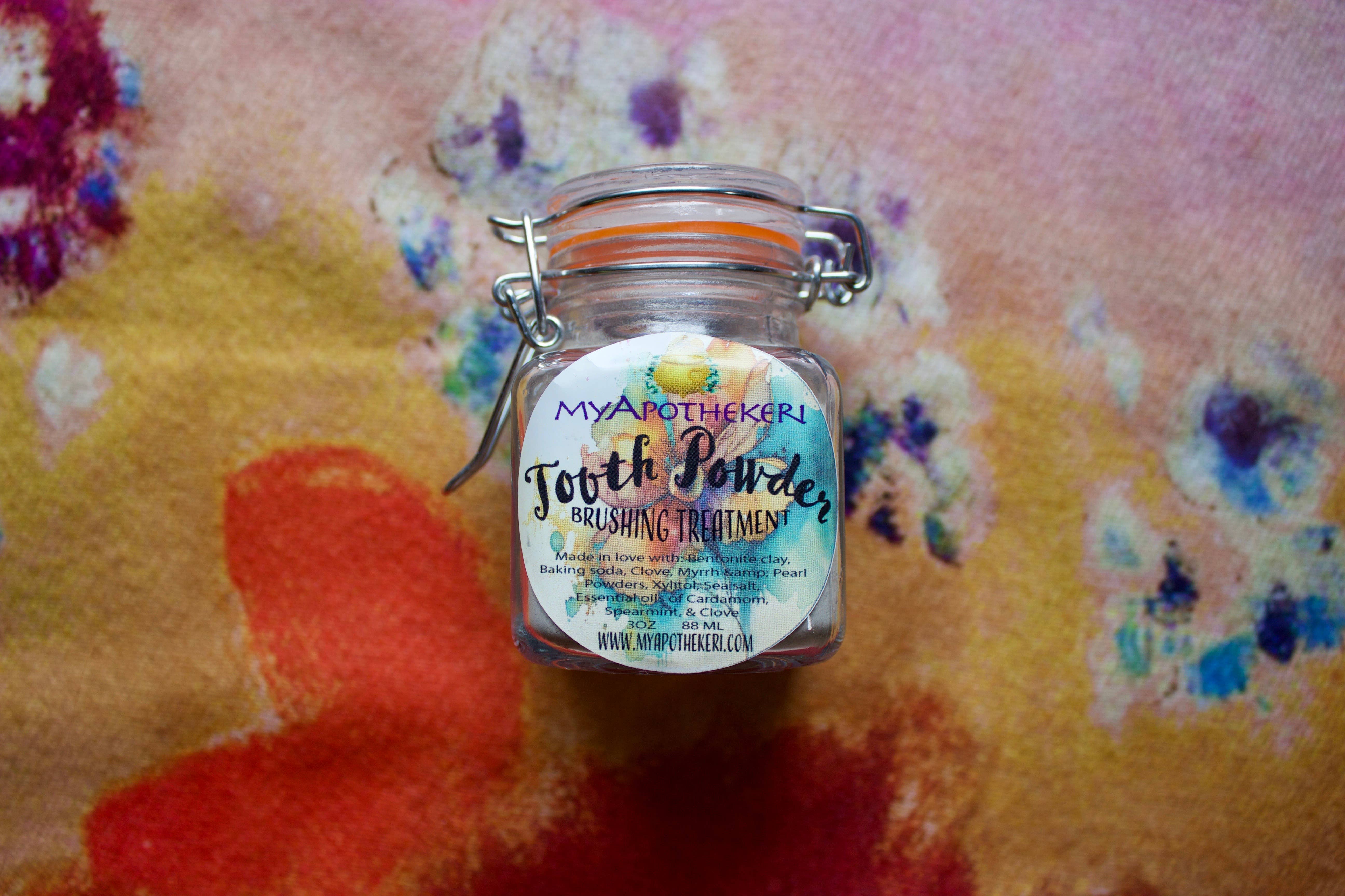 MyApothekeri – wholesale Toothpaste – Myrrh & Pearl Tooth Treatment Powder3