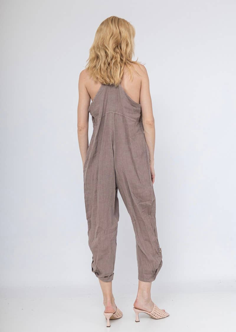 LINEN & COTTON HOUSE - Wholesale Overalls – Women's - 05400 OVERALLS IN LINEN11