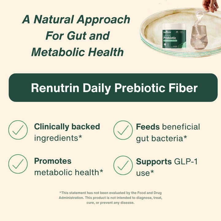 Renutrin - Wholesale Oral Supplement/Vitamin - Prebiotic Fiber Supplement for Gut and Metabolic Health4