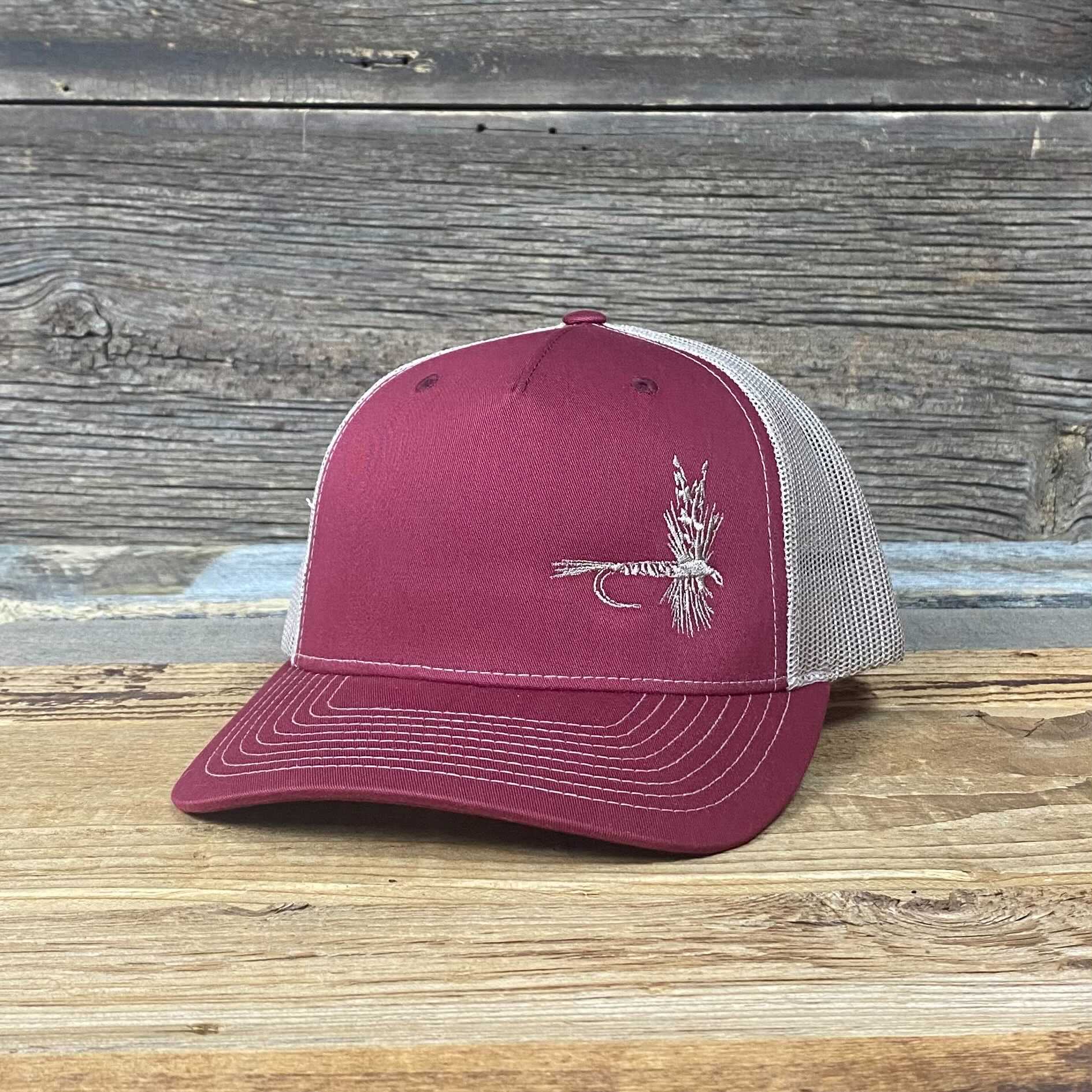 Fly Fish Wyoming - Wholesale Trucker Hat - Unisex - Dry Fly Trucker - So Fly Series 3  //  3 COLORS4