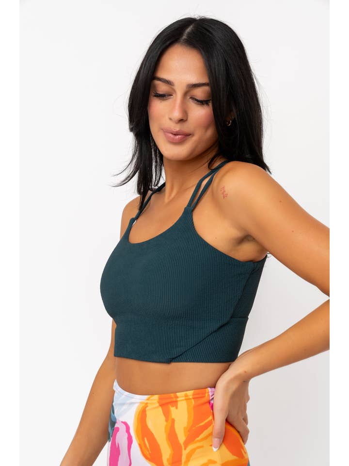 Coral Reef Swim - Vente Bas de maillot de bain – femme - Haut de maillot de bain à double bretelle Deep Lagoon