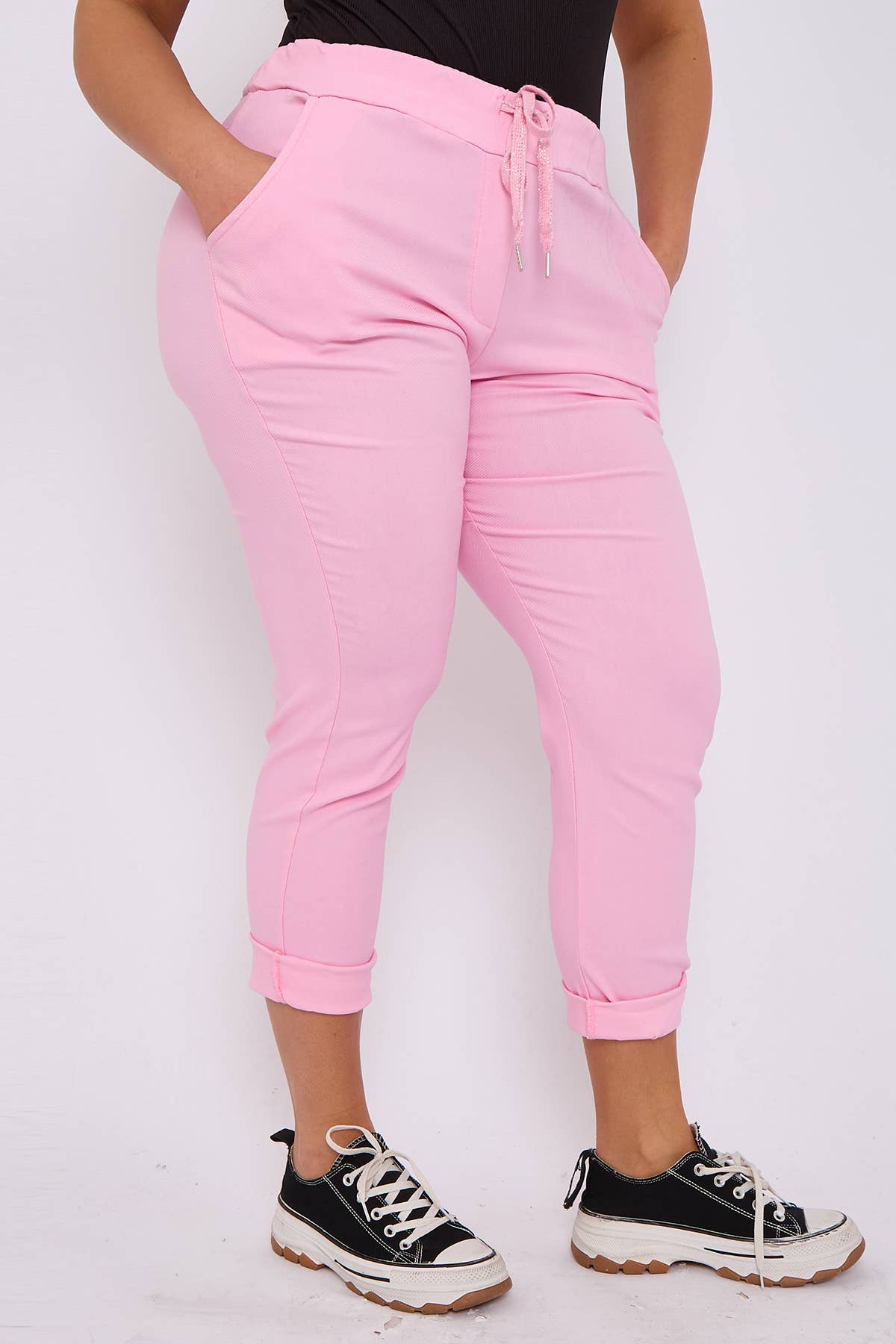 Superbia – Engroshandel Bukser - Dame – Premium bomuldsrige strækbare magiske bukser - Én størrelse UK 10-2030